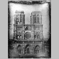 Daguerréotype de la cathédrale, vers 1840, réalisé par Noël Paymal Lerebours (Wikipedia).gif